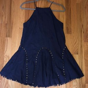 Moon River navy blue dress, size small